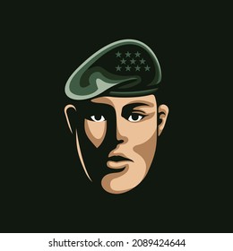 Diseño de vectores de mascota para veteranos