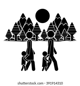 people walking design 