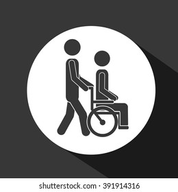 people walking design 