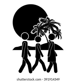 people walking design 