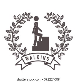 people walking design 