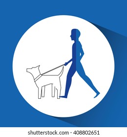 people walking design 