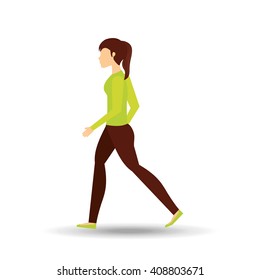 people walking design 