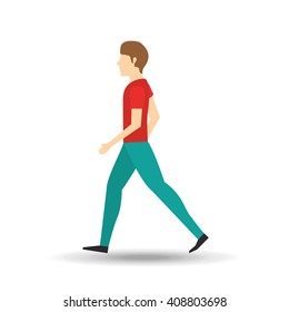people walking design 