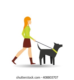 people walking design 