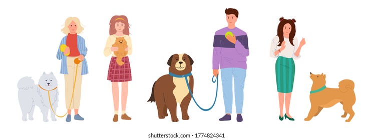 158 Cartoon Big Dogs On A Leash Images, Stock Photos & Vectors ...