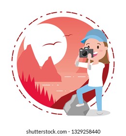 people wanderlust cartoon