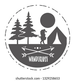 people wanderlust cartoon