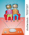people watch  TV