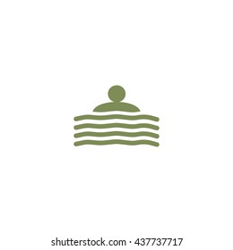 people, water, icon