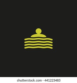 people, water, icon
