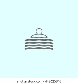 people, water, icon