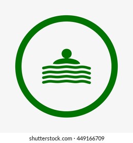 people, water, icon