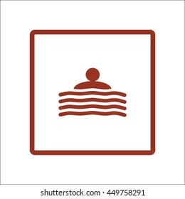 people, water, icon