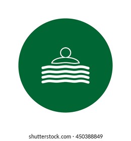 people, water, icon