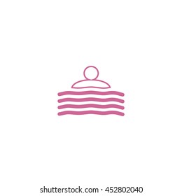 people, water, icon