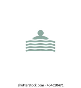 people, water, icon