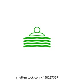 people, water, icon