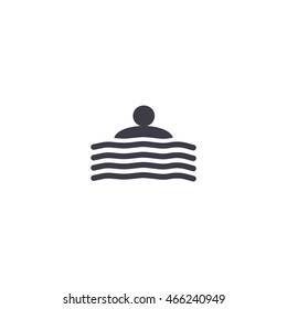 people, water, icon