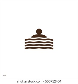 people, water, icon