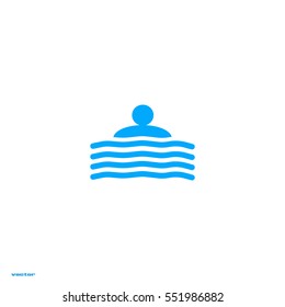 people, water, icon