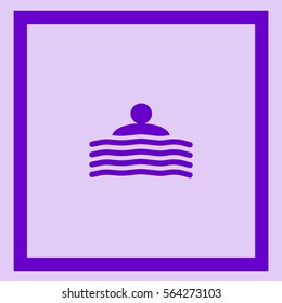 people, water, icon