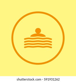 people, water, icon