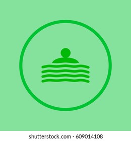 people, water, icon