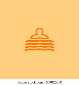 people, water, icon