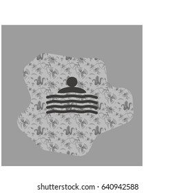 people, water, icon