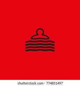 people, water, icon