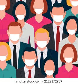 People Wearing Face Mask - Coronavirus prevention
