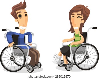 1000 Cartoon Wheelchair Stock Images Photos Vectors Shutterstock
