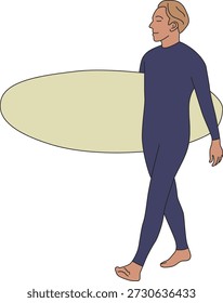 Personas mientras hace vacaciones o ilustración de vacaciones