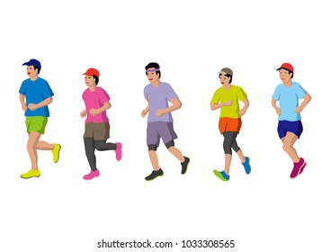 People who enjoy jogging