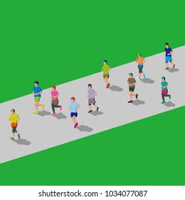 People who enjoy jogging