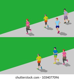 People who enjoy jogging