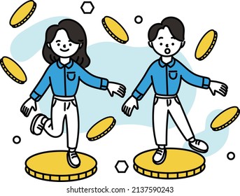 People who are experiencing future industries with opportunities.