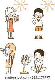 It's people who feel hot.