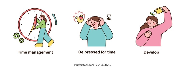 People who manage themselves. They manage their time and grow themselves.People who manage themselves. They manage their time and grow themselves.