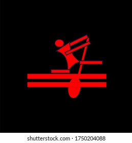 people who are on the move doing paddling with a black background