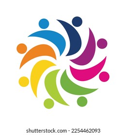 people windmill group logo template