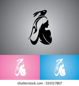 people woman icon logo fashion 