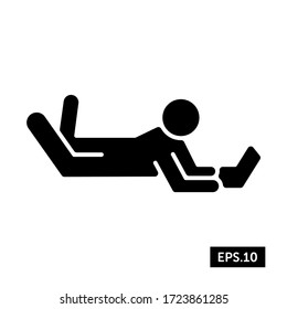 People work use a computer or notebook sign/symbol vector