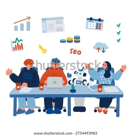 People Working with Artificial Intelligence