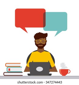people working design, vector illustration eps10 graphic 