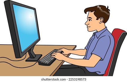 people working in front of the computer