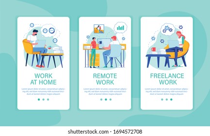 People Working at Home. Bearded Brunet Solving to Problems Simultaneously, Sitting in Armchair with Laptop and Glass Wine. Son Bringing Coffee to Daddy, Remote Employee. Young Woman Freelance Worker.