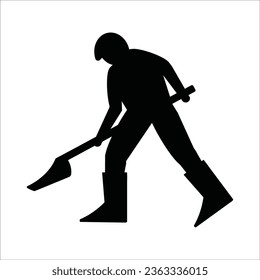 la gente está trabajando en proyectos icono de diseño de logotipo de ilustración vectorial