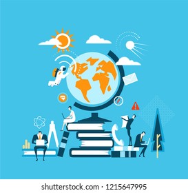 People working together for the better world. Sharing the Knowledge and professional experience  